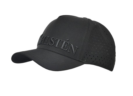 WAHLSTEN JEFFERSON MESH LOGO CAP, SVART